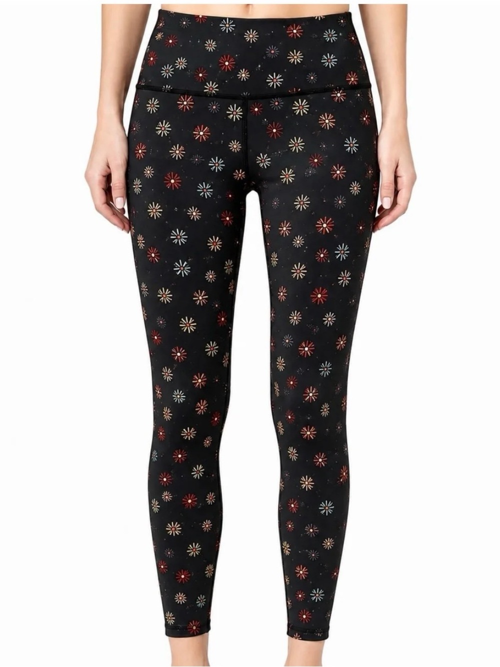 Splits59 NWT “Sydney Print High Waist Floral Techflex 7/8 Leggings” Size Small.